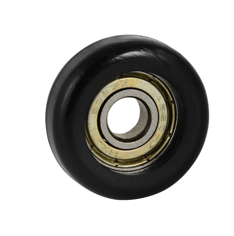 Pulley wheels with bearings