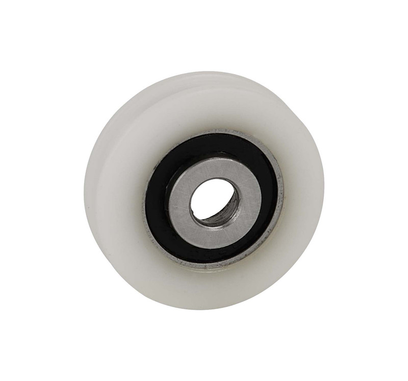 Plastic white pulley 